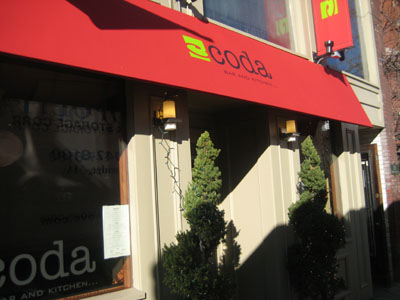 Coda kitchen & bar Coda South End