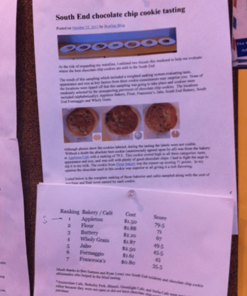 Best cookie in Boston