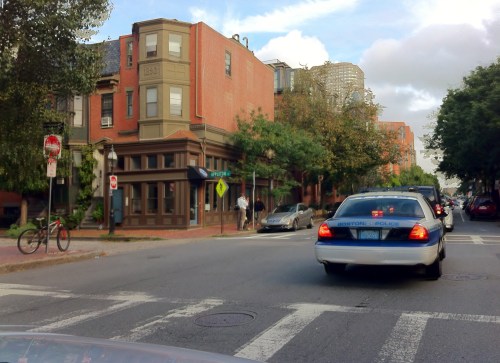 boston police car