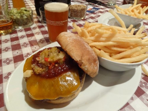 BBQ Cheese Burger 5 Napkin Burger