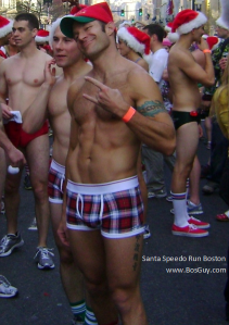 Santa Speedo Run