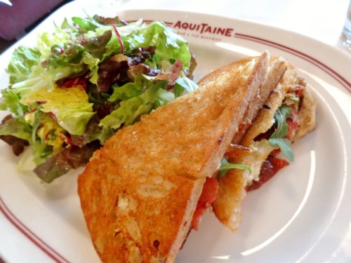 Aquitaine Boston MLT sandwich $9.95