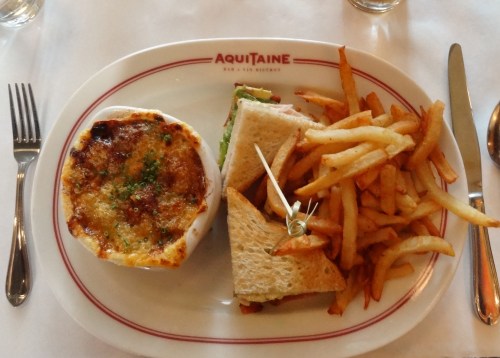 Aquitaine Boston's lunch special $12.95