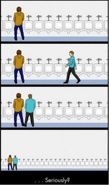 bathroom etiquette