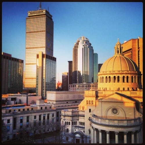 Boston Back Bay photo