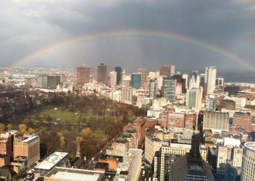 Boston Rainbow taken by Jennifer Walsh