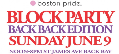 Boston Pride Back Bay Dance Party