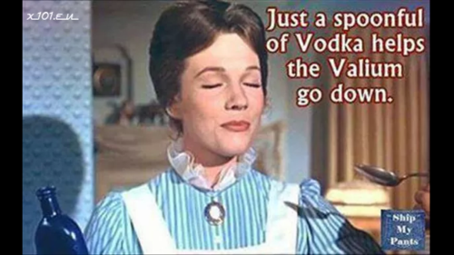 A spoonful of vodka