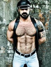 Leather Daddy Furry Friday