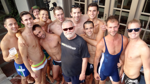Manhunt Birthday Pool Party Boston Chops Staff