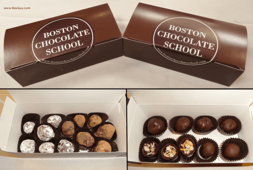 BosGuy's hand-rolled, delicious chocolate truffles