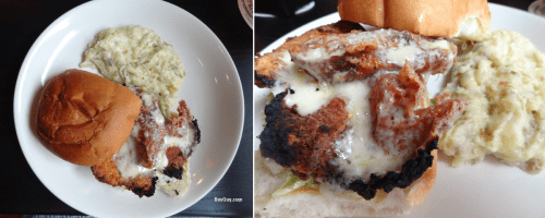 Five Horses Tavern South End Fried Chicken Sammy