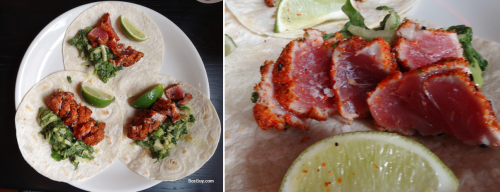 Five Horses Tavern South End Tuna Taco