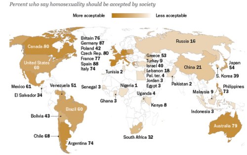 Homophobia Map