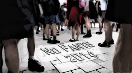 No Pants Subway Ride 2014