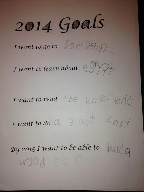 New Year's Resolutions
