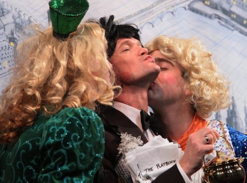 CAMBRIDGE, MA - FEBRUARY 7: The Hasty Pudding Theatricals honor Neil Patrick Harris as the 2014 Man of the Year at Farkas Hall on Friday, February 7, 2014 in Cambridge, MA. (Photo by Gail Oskin / Getty Images for the Hasty Pudding Institute)