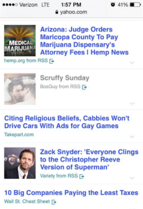 BosGuy Scruffy Sunday Yahoo News