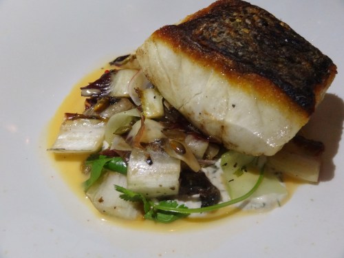 pan roasted striped bass