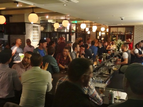 Trophy Room opening night