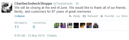 Charlies Sandwich Shoppe South End