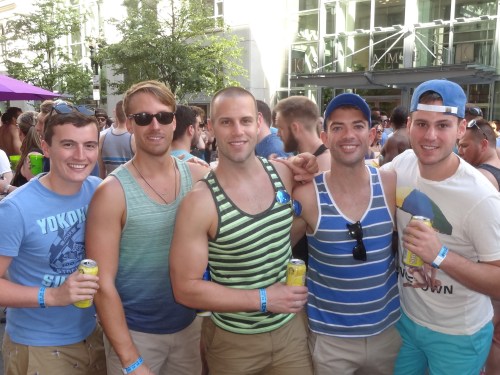 Boston Pride Back Bay block party