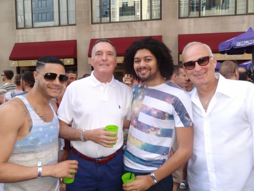 Boston Pride Back Bay block party