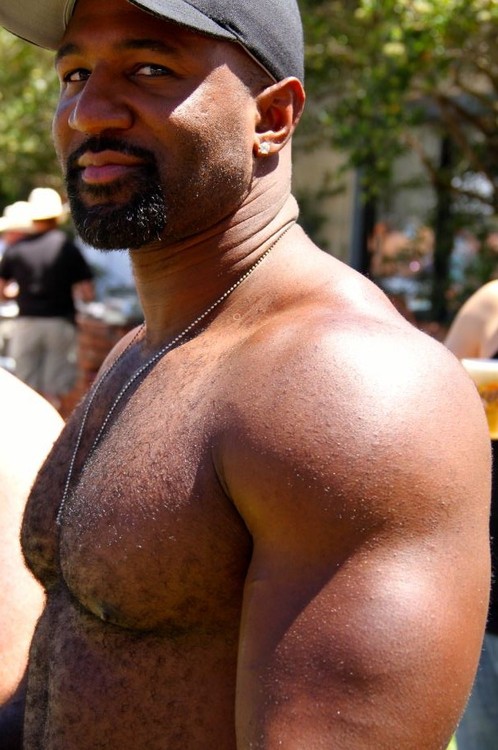 Handsome, black guy, gay, hunk