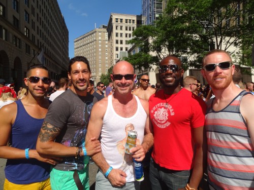 Boston Pride Back Bay block party
