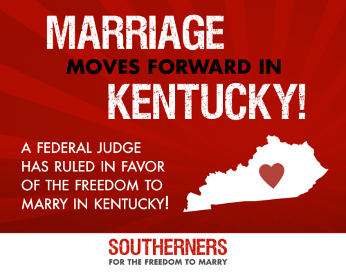 Marriage Equality in Kentucky, same sex marriage Kentucky