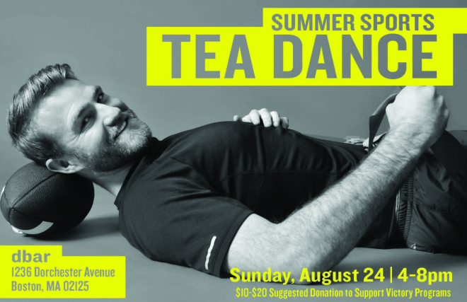dbar Tea dance from 4-8PM | BosGuy