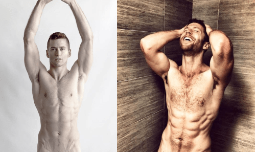 shirtless, handsome, hunk