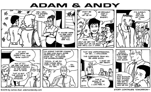 Adam and Andy by James Asal