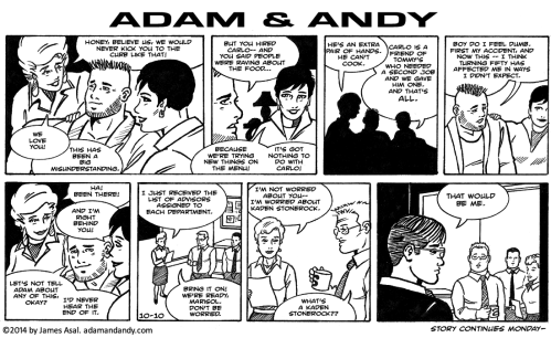 Adam and Andy by James Asal 