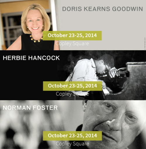 Doris Kearns Goodwin, Herbie Hancock, Norman Foster