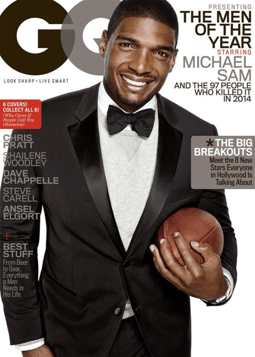Michael Sam GQ cover