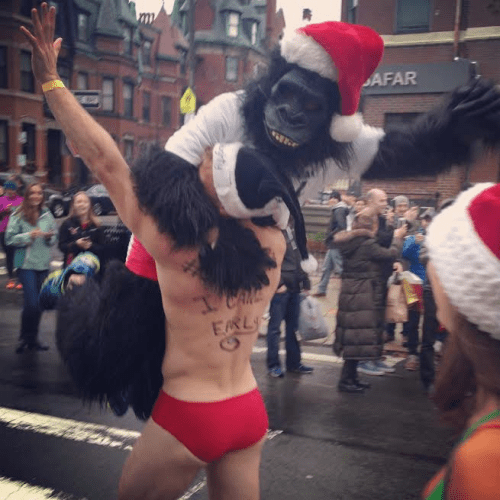 Santa Speedo Run, SSR, Humor