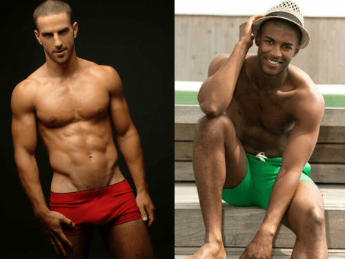 holiday, handsome, hunk, shirtless men