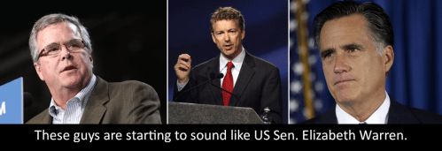 Jeb Bush, Rand Paul, Mitt Romney, politics, Republicans