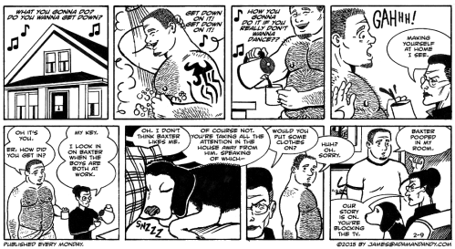 James Asal Jr., gay, comic