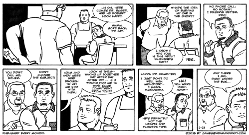 James Asal, gay comic