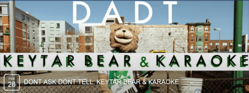 Dont Ask Dont Tell, Boston, gay, dance