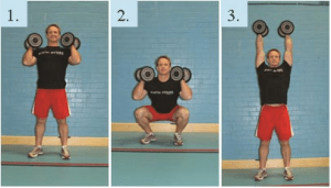 fitness, weight lifting, kyle, thruster