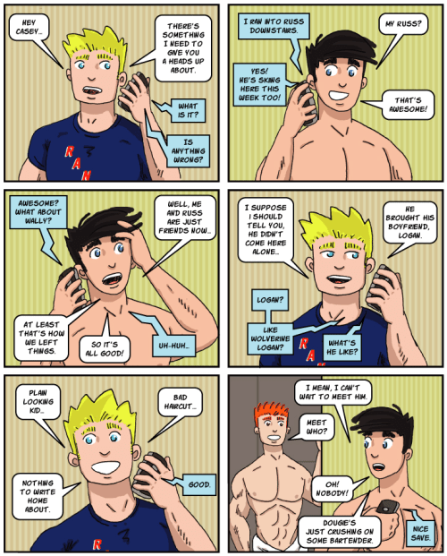 gay comic, gay comic strip