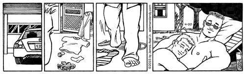 James Asal Jr, gay, gay comic