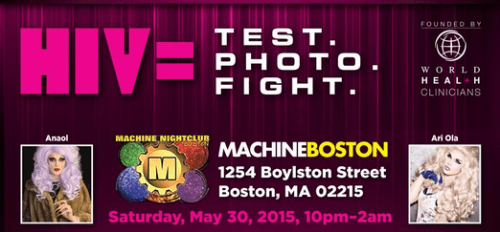 HIV Test Phot Fight at Machine Boston