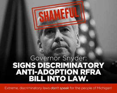 Governor Rick Snyder, Religious Freedom