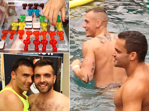 Manhunt Pool Party Group Photos 2