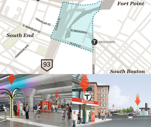 Neighborhood Border Zone, South End, South Boston