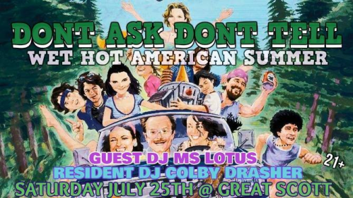 Dont Ask Dont Tell Queer Night in Boston